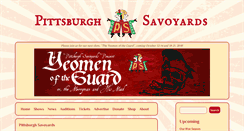 Desktop Screenshot of pittsburghsavoyards.org